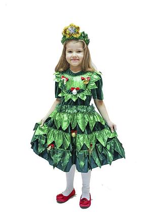 Елочка новогодняя бархатная.