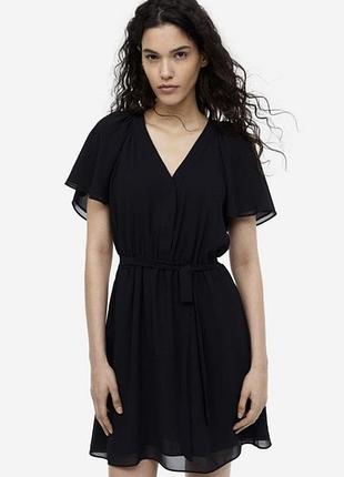 Шифоновое платье вечернее h&m