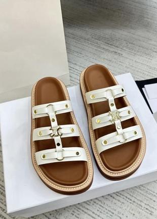 Шлепанцы celine