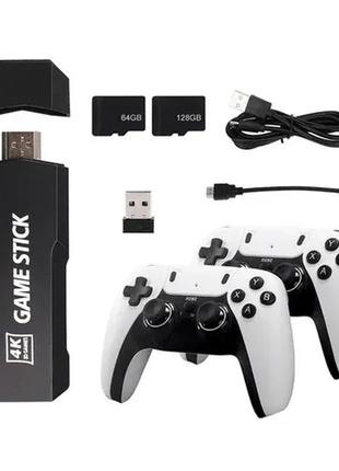 Игровая консоль/приставка wireless contror gamepad 4k (m8pro) два джойстика 2.4g