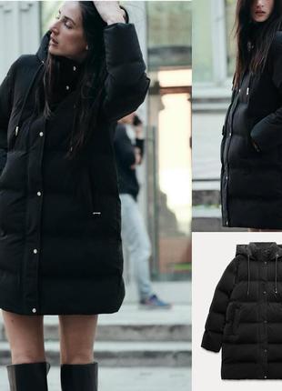 Куртка пуховик zara