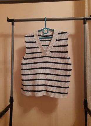 Жилет безрукавка zara
