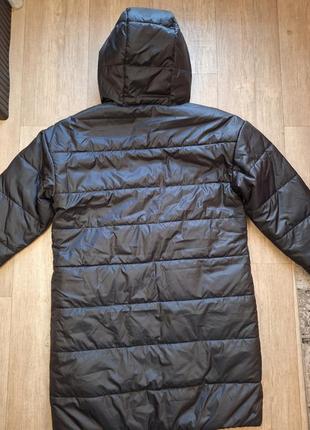 Женская куртка парка с капюшоном и синтетическим наполнителем nike pink sportswear therma-fit repel новая оригинал пуховик бомбер8 фото