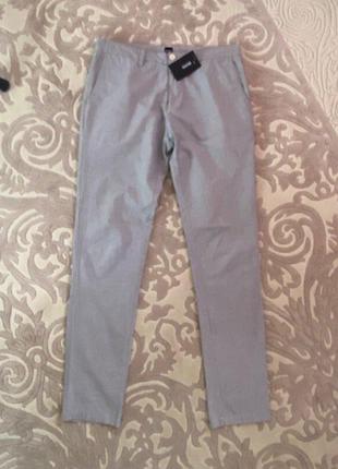 Штани котонові hugo boss