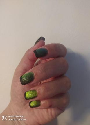 Гель лак 5d котяче око, гель лак хамелеон7 фото