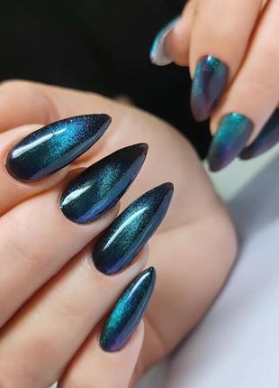 Гель лак 5d котяче око, гель лак хамелеон3 фото