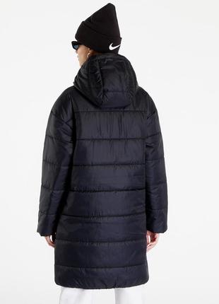 Женская куртка парка с капюшоном и синтетическим наполнителем nike pink sportswear therma-fit repel новая оригинал пуховик бомбер5 фото