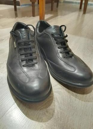 Новые кожаные туфли goretex мужские 43 размер