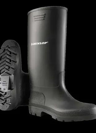 Сапоги dunlop pricemastor 380vp/pp зеленые, черные р.37, 44, 45, 47