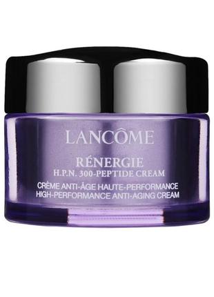 Высокоэффективный антивозрастной крем для кожи лица lancone renergie h.p.n. 300-peptide creme. 15 ml.