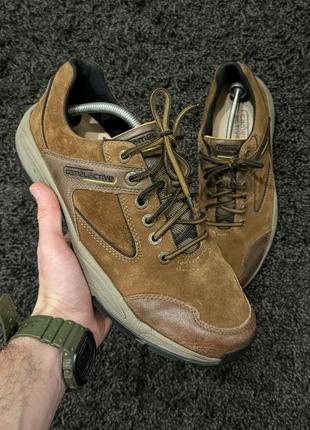 Чоловічі повсякденні  трекінгові кросівки  черевики шкіряні camel active  rab outdoor