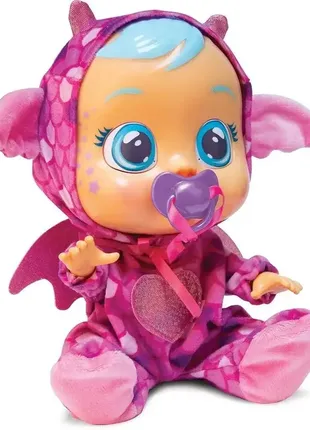 Интерактивная кукла пупс, плакса бруни дракончик cry babies bruny the dragon от imc toys