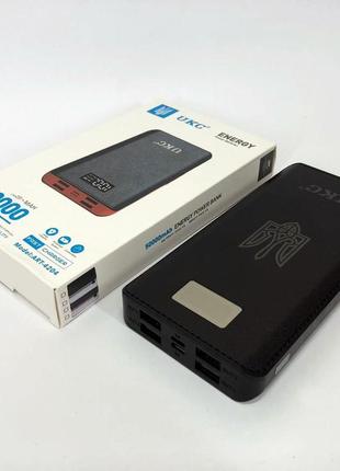 Акумулятор портативний павербанк power bank ukc art-4148/4204. 50000mah, 4usb, зовнішній акумулятор2 фото