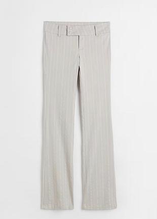 Брендовые красивые брюки в полоску divided by h&m этикетка