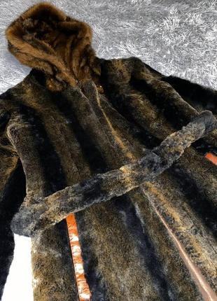 Очень теплая зимняя шуба из мутона