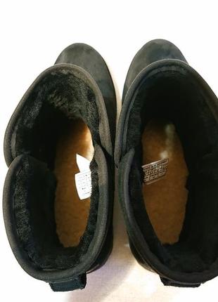 Женские зимние ботинки угги ugg us10 40 41 замша оригинал очень теплые8 фото