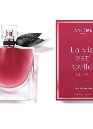 Новинка! парфюмированная вода для женщин lancome la vie est belle l'elixir eau de parfum. объем 50 ml.