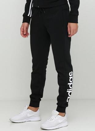 Черные брюки adidas2 фото