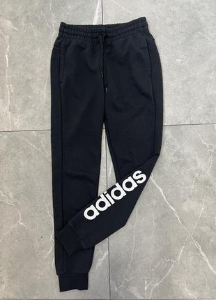 Черные брюки adidas3 фото