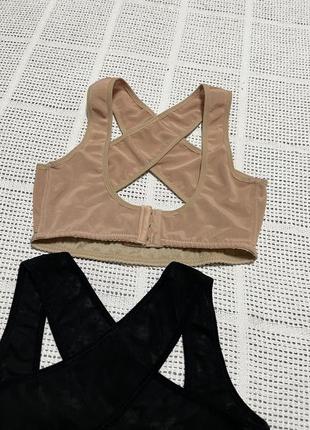 Женский корсет для поддержки спины,грудей, коррекция осанки