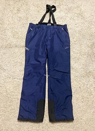 Лыжные брюки мужские на подтяжках