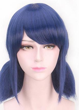 Парик леди баг синий
