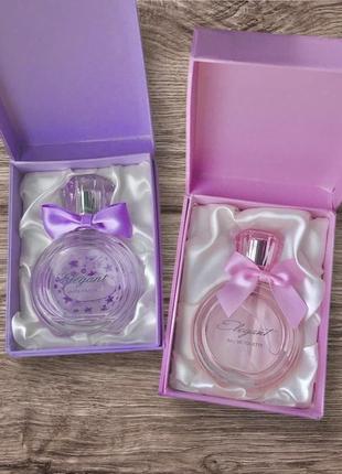 Туалетна вода elegant у подарунковій упаковці коробці пакованні на подарунок (квіткові парфуми парфум духи жіночі для жінок)