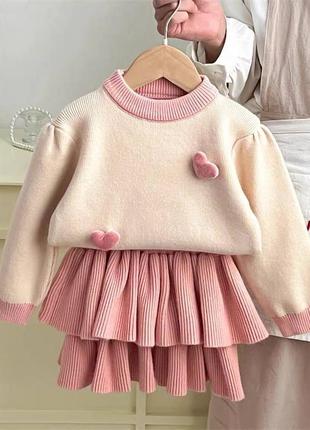 Комплект кофта і спідничка