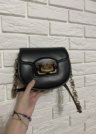 Сумка zara чорна