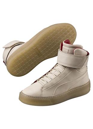 Бежевые кеды Buty puma Leggings Dziecięce uniwersalne wns