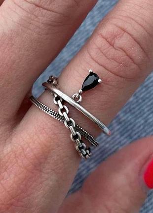 Очень красивая серебряная кольца 925