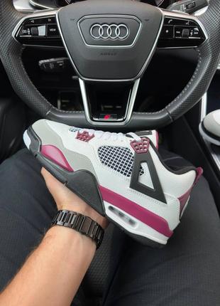 Зимние кроссовки nike air jordan 4 retro “ ppsg paris saint germain “ fur