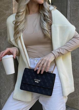 Guess black сумка