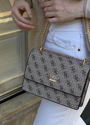 Guess beige сумка