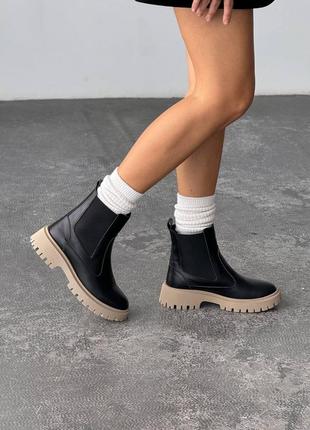 Зимние челси
цвет: черный
натуральная кожа