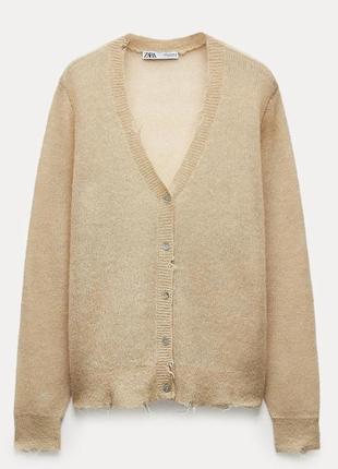 Кардиган павутина zara lana wool