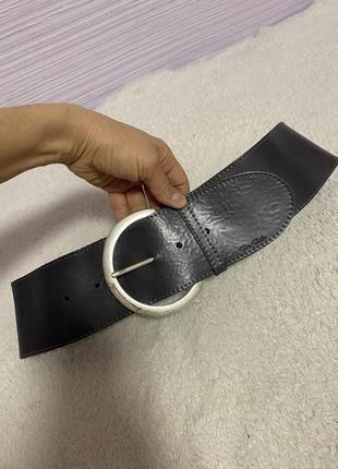 Tom tailor  ремень женский кожаный широкий