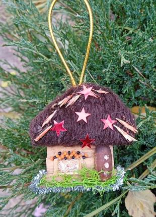 Новогоднее украшение дом 🏠