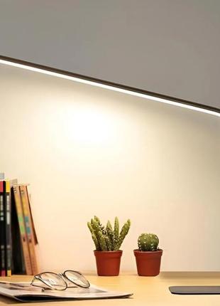 Светильник настольный l-60 cm led 12w black