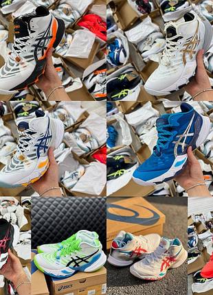 Волейбольные кроссовки размеры eur36-47 ассикс asics metarise