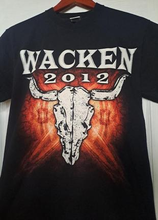 Футболка metal merch wacken