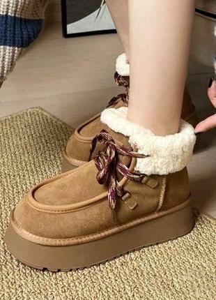 Сапоги угги ugg Shell funkarra ботинки10 фото
