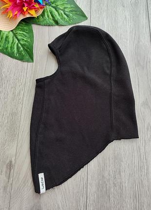 Черная флисовая балаклава decathlon wedze 51-56