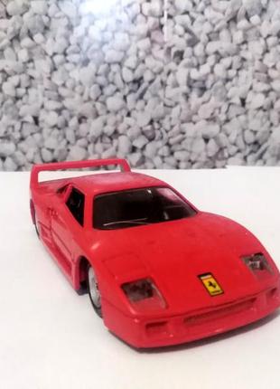 Ferrari f40 феррари ф40 спорткар машинка металл