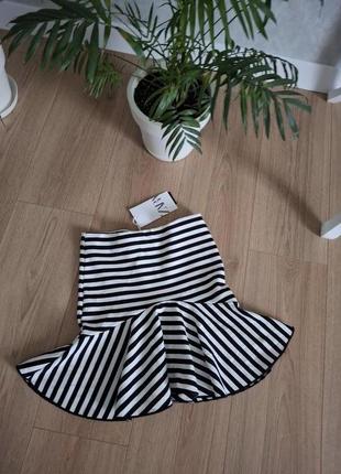 ❤️нова трикотажна спідничка zara s 36❤️