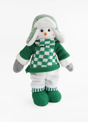 Новогодняя декоративная игрушка c "снеговик"
