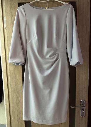 Небесно блакитна коктейльна сукня  lauren ralph lauren