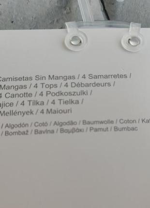 Майки для девочки primark 3