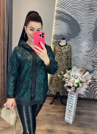 Красива і зручна подовжена кофточка добре підходить для роботи і дозвілля      прямий вільний крій,