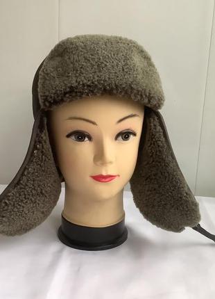 Розпродаж. шапка вушанка овчина нова чоловіча
